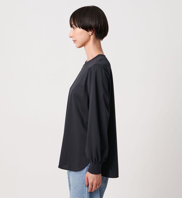 UNITED ARROWS「ポンチ ロングスリーブ カットソー ‐ウォッシャブル‐」|Tシャツ・カットソー|