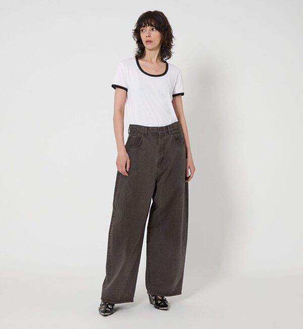 ASTRAET「＜ASTRAET＞BIG バルーン カラーデニムパンツ UNISEX」|デニム|