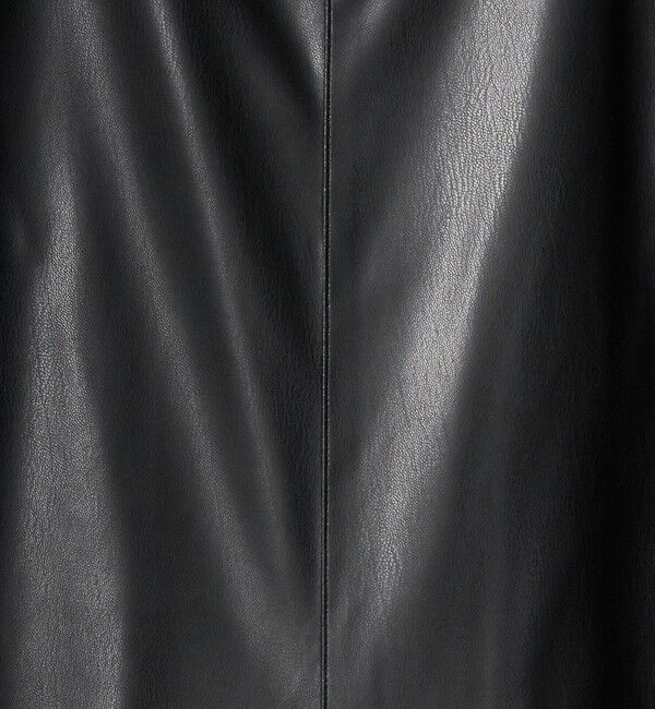 UNITED ARROWS「レザーライク サロペット パンツ‐ウォッシャブル‐」|オールインワン|