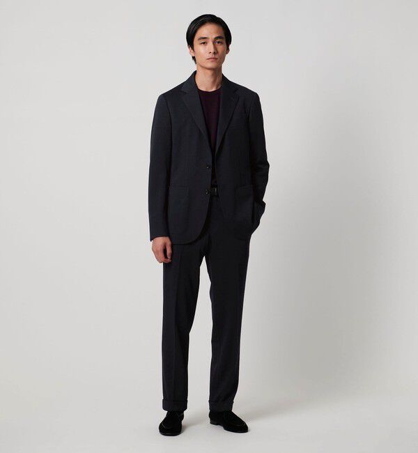 UNITED ARROWS「メランジ ジャージ シングル2ボタン COMFORT EASY-MODEL」|スーツ|