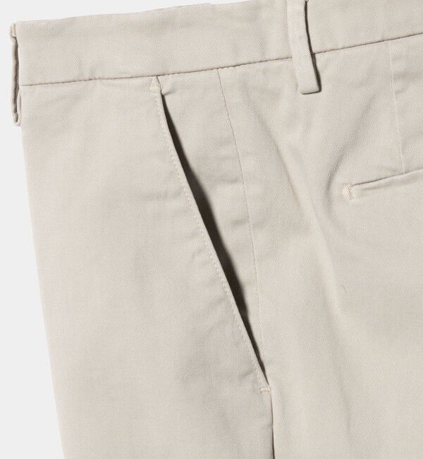 UNITED ARROWS「【別注】＜BRIGLIA 1949＞ツイル ノープリーツ パンツ」|チノ|