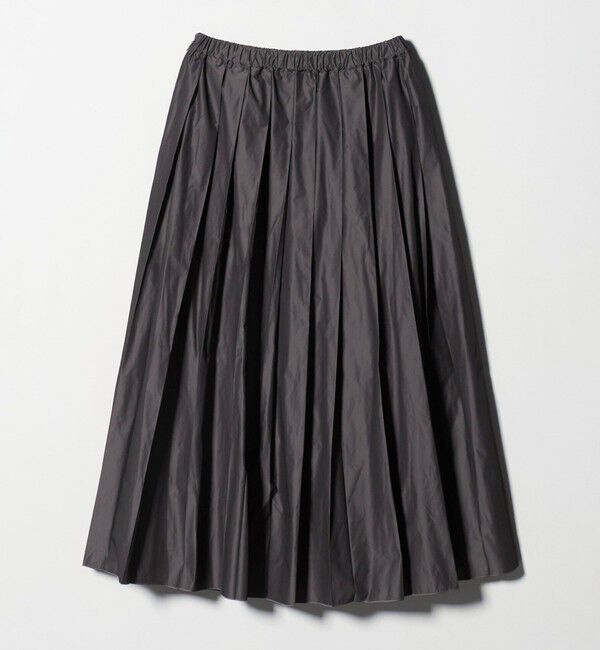 UNITED ARROWS「シャンブレー タフタ プリーツ スカート」|スカート|