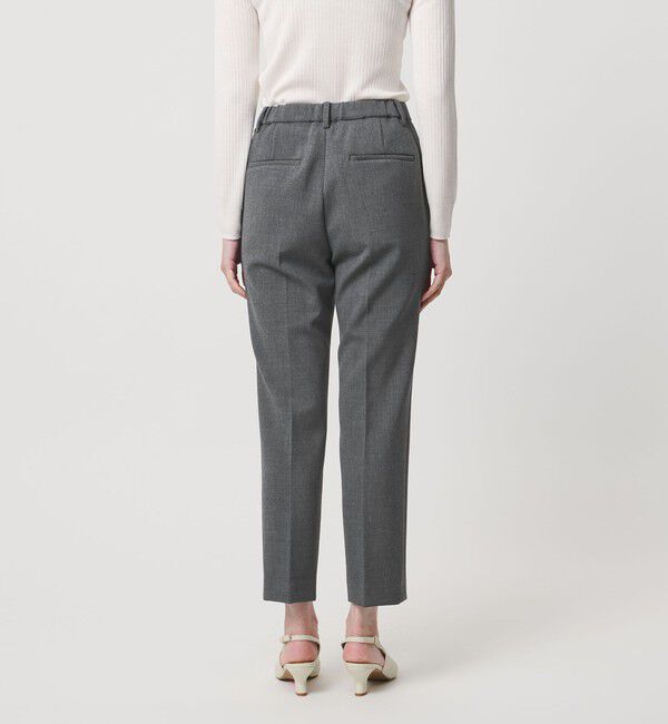 UNITED ARROWS「ダブルクロス ストレート パンツ ‐ウォッシャブル‐」|チノ|