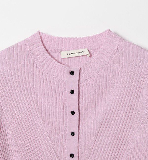 AEWEN MATOPH「＜AEWEN MATOPH＞ウールリブヘンリーネック ニットプルオーバー」|ニット・セーター|