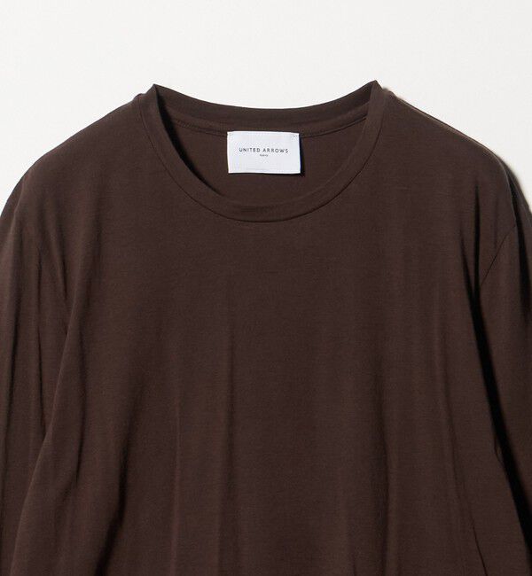 UNITED ARROWS「コットン ジャージー ロングスリーブ カットソー ‐ウォッシャブル‐」|Tシャツ・カットソー|