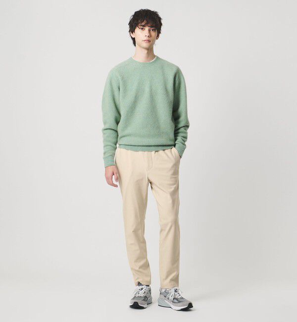 UNITED ARROWS「ウィンター ピケ オールギャザー イージーパンツ」|チノ|