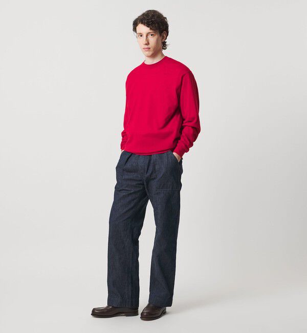 UNITED ARROWS「ジンバブエコットン デニム ファティーグパンツ」|デニム|