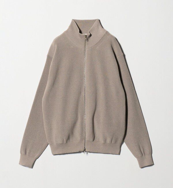 UNITED ARROWS「ジップアップ ドライバーズニット」|カーディガン|