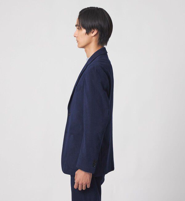 UNITED ARROWS「ライト コーデュロイ シングル 2ボタン テーラードジャケット UA COZY ウォッシャブル ヨコストレッチ」|スーツ|