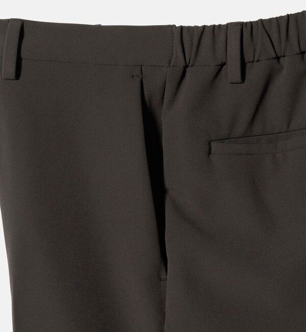 UNITED ARROWS「PERTEX バックブラッシュド ノープリーツ スラックス UA COZY ウォッシャブル 2WAYストレッチ はっ水」|スーツ|