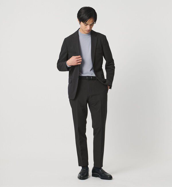 UNITED ARROWS「PERTEX バックブラッシュド シングル2ボタン テーラードジャケット UA COZY ウォッシャブル 2WAYストレッチ」|スーツ|