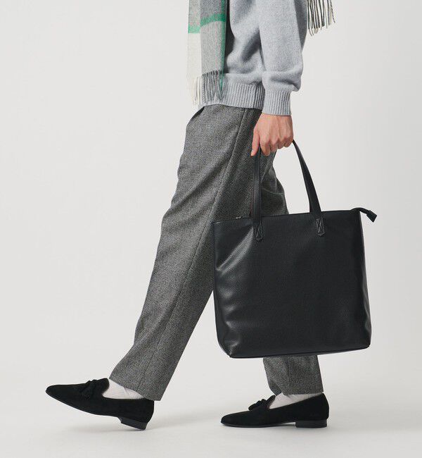 UNITED ARROWS「レザーライク トートバッグ TALL」|トートバッグ|