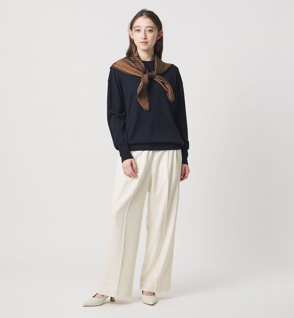 UNITED ARROWS「フラノ スパンコール イージー パンツ」|その他|