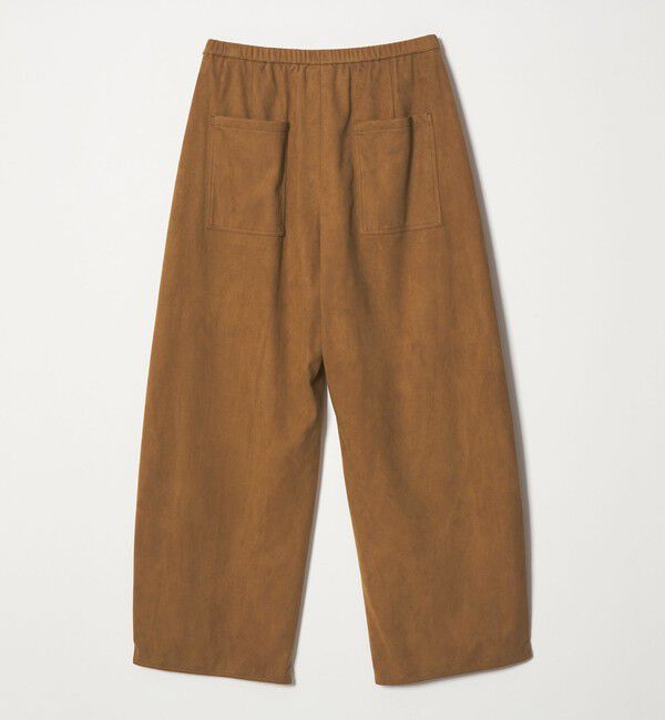 UNITED ARROWS「スエード ライク イージー パンツ」|チノ|