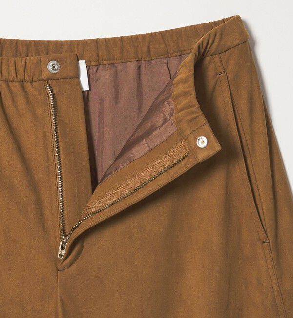 UNITED ARROWS「スエード ライク イージー パンツ」|チノ|