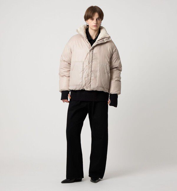 ASTRAET「＜ASTRAET＞レザーライク リバーシブル ダウンジャケット」|ダウン|