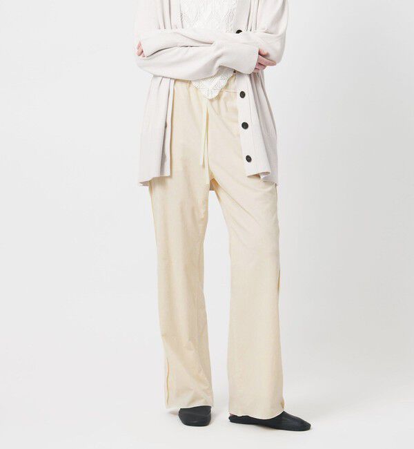 AEWEN MATOPH「＜AEWEN MATOPH＞コーデュロイ メローイージーパンツ」|チノ|OFF WHITE