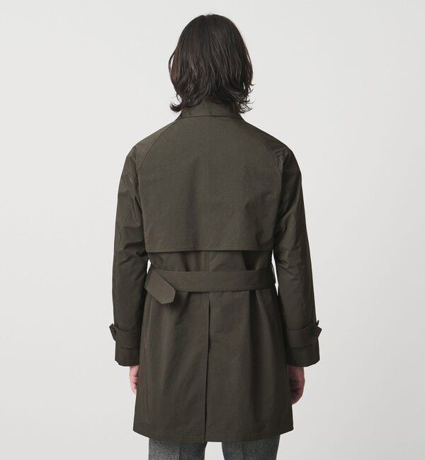 UNITED ARROWS「ピーチツイル バルマカーンコート 撥水」|ステンカラーコート|