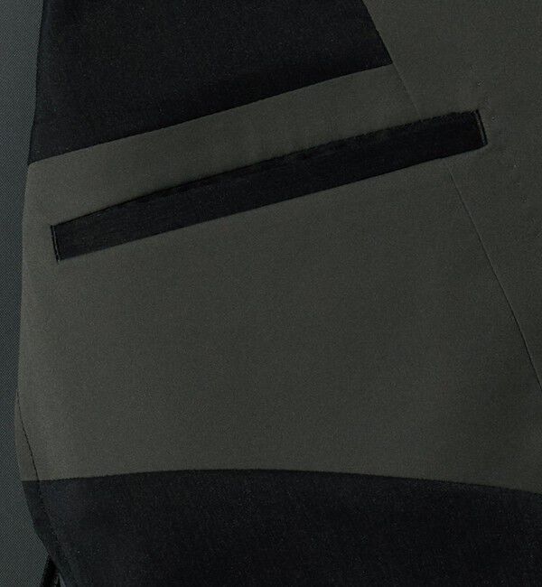 UNITED ARROWS「ダブルクロス シングル 2ボタン テーラードジャケット UA COZY ウォッシャブル ２WAYストレッチ はっ水」|スーツ|