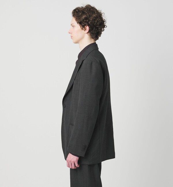 UNITED ARROWS「＜District＞ウォッシュド トロピカルウール シングル 2ボタン テーラードジャケット」|テーラードジャケット|