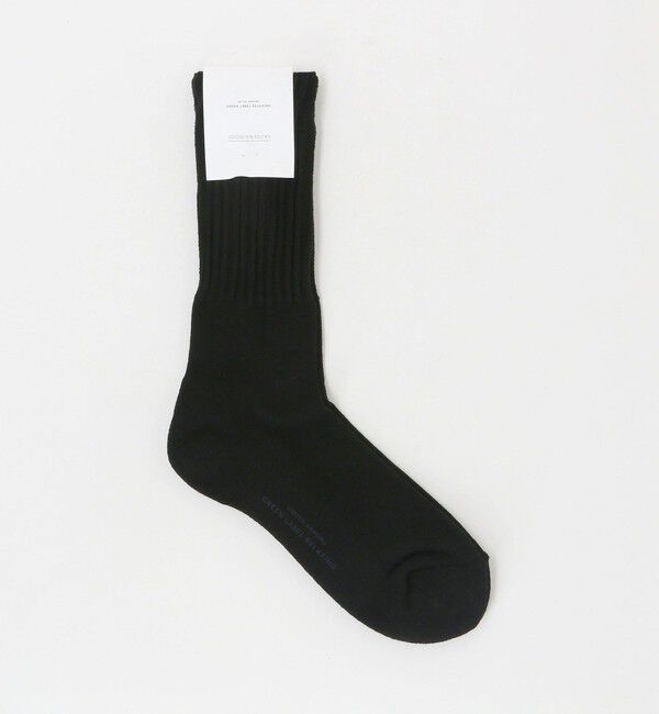 UNITED ARROWS green label relaxing「GLR ルーズ ソックス」|ソックス|BLACK
