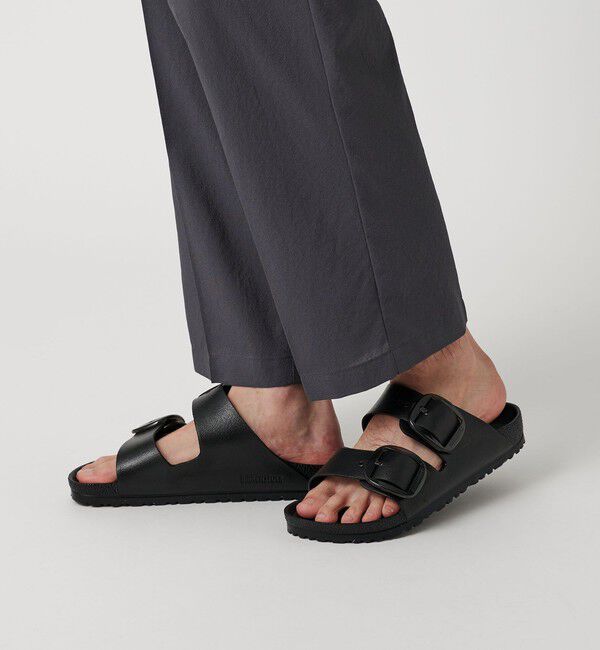 UNITED ARROWS green label relaxing「＜BIRKENSTOCK＞アリゾナ ビッグバックル EVA サンダル」|サンダル|BLACK