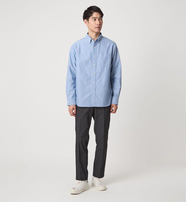 UNITED ARROWS green label relaxing「【WEB限定】JUST fit デイリー オックスフォード ボタンダウン シャツ」|シャツ・ブラウス|