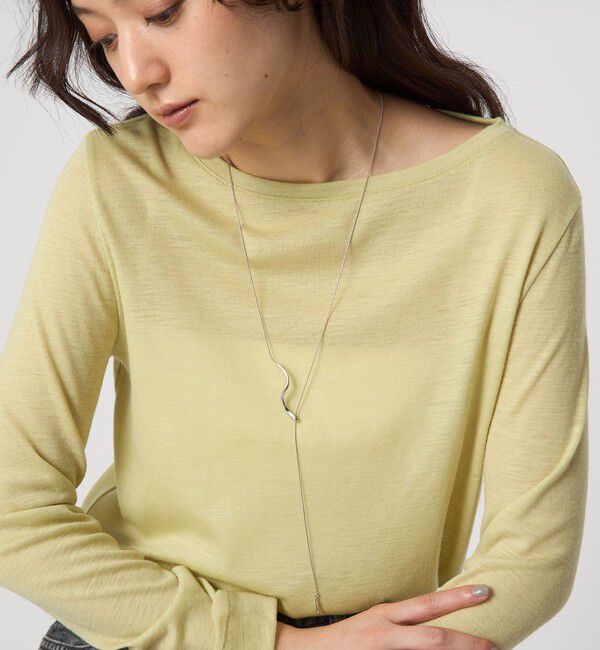 UNITED ARROWS green label relaxing「ウェーブバー スライド ネックレス」|ネックレス|