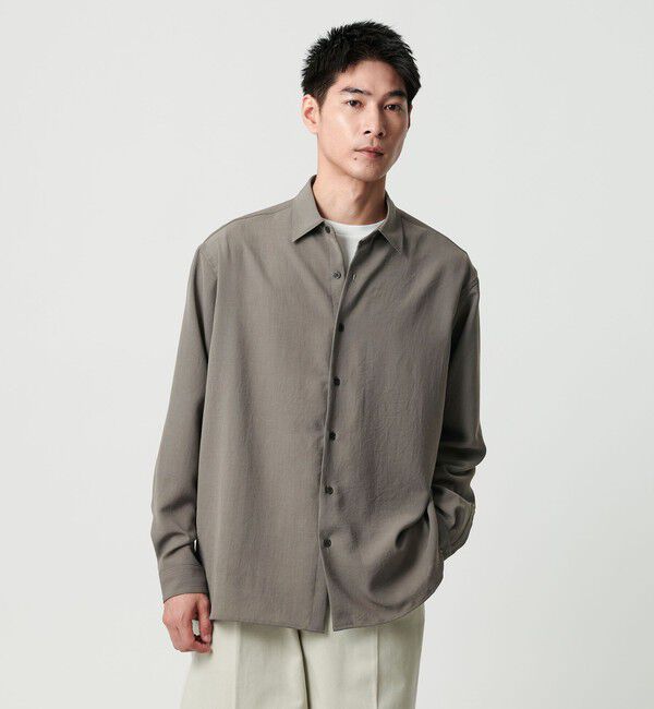 UNITED ARROWS green label relaxing「ワッシャーポプリン ボックス シャツ」|シャツ・ブラウス|