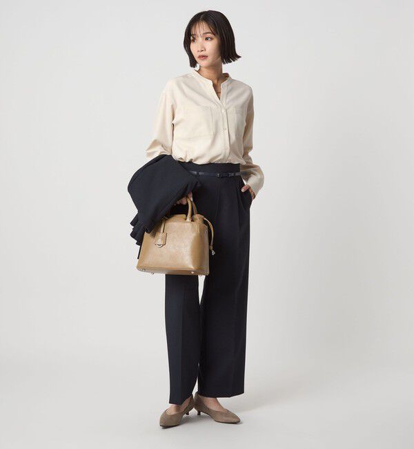 UNITED ARROWS green label relaxing「スキッパー ポケット ロングスリーブ シャツ マシンウォッシャブル」|シャツ・ブラウス|