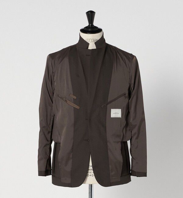 UNITED ARROWS green label relaxing「A+ TW カラーギャバ 2B スタンダード 2P ジャケット -ウォッシャブル・ストレッチ-」|テーラードジャケット|