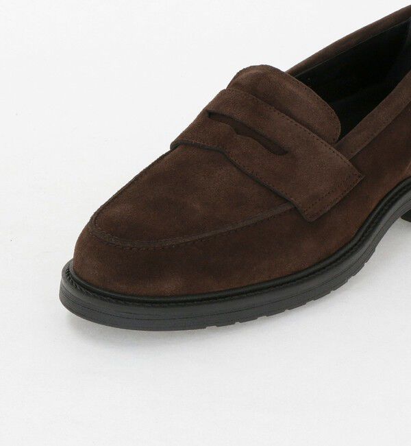 UNITED ARROWS green label relaxing「GLR ハッスイ アクティブ ローファー スエード -撥水-」|ローファー|