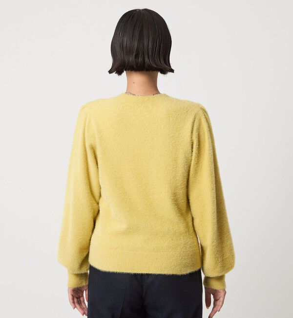 UNITED ARROWS green label relaxing「フラッフ フェザーヤーン ロングスリーブ ニット プルオーバー」|ニット・セーター|