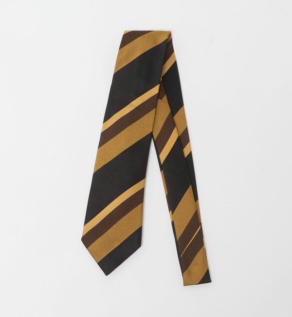 UNITED ARROWS green label relaxing「＜ALTEA＞8.0cm ストライプ2 ネクタイ」|ネクタイ・蝶ネクタイ|BLACK