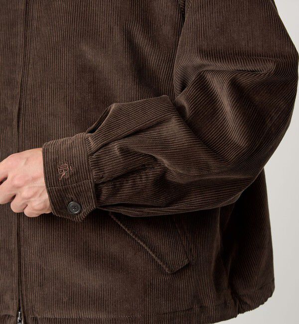 UNITED ARROWS green label relaxing「【別注】＜BARACUTA＞GLR コーデュロイ G4 ドライバーズジャケット ブルゾン」|ブルゾン・スタジャン|
