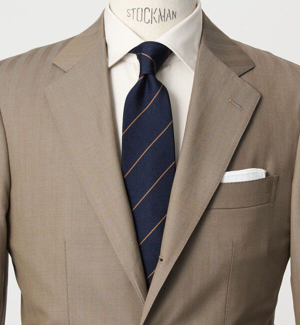 UNITED ARROWS green label relaxing「GLR ジャパン ヴィンテージ 8.0cm ストライプ2 ネクタイ」|ネクタイ・蝶ネクタイ|NAVY