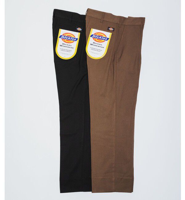 UNITED ARROWS green label relaxing「【別注】＜Dickies＞GLR TR 1プリーツ ワイドテーパード パンツ」|スラックス|