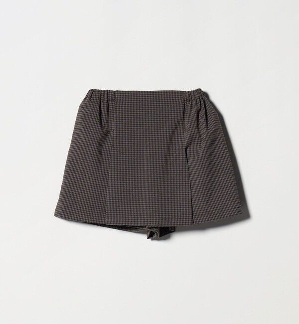 UNITED ARROWS green label relaxing「チェック スカパン（ダークブラウン） / キッズ  120cm-160cm」|その他|DK.BROWN