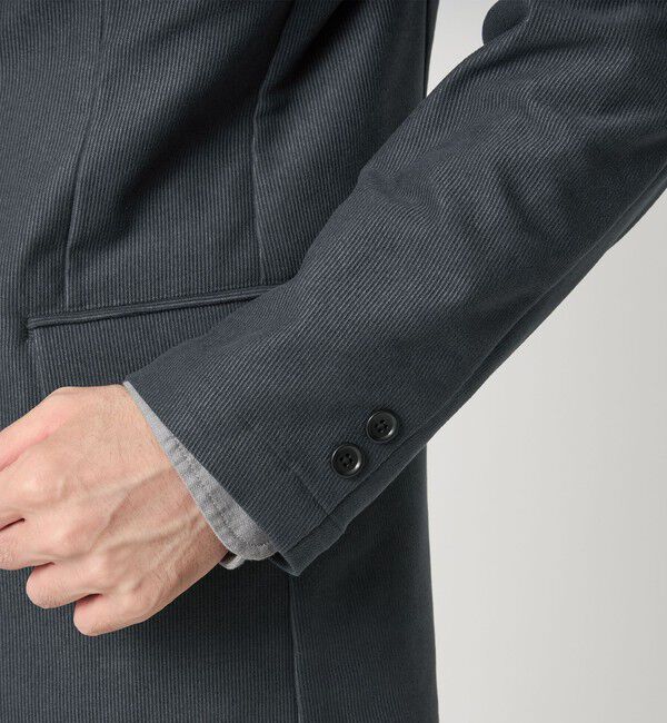 UNITED ARROWS green label relaxing「ピケ コーデュロイ ナロー ジャケット -ストレッチ-」|テーラードジャケット|