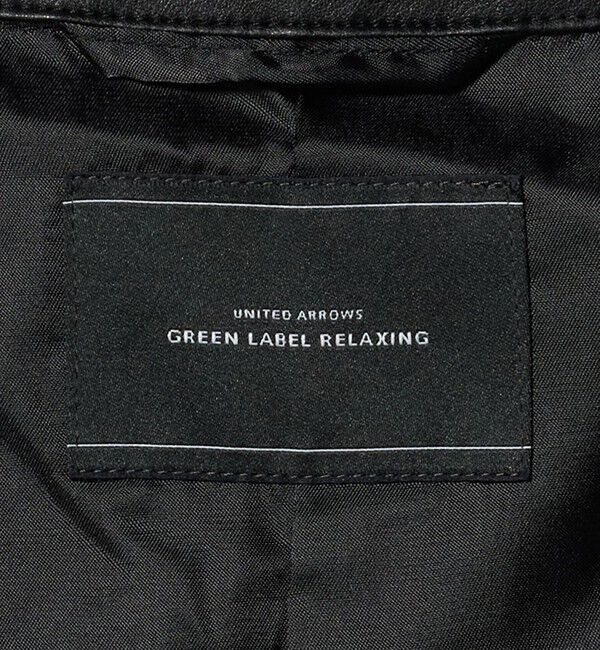 UNITED ARROWS green label relaxing「A2 レザーライク ブルゾン」|ブルゾン・スタジャン|