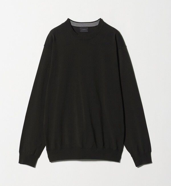 UNITED ARROWS green label relaxing「コットン ポリエステル クルーネック ニット」|ニット・セーター|
