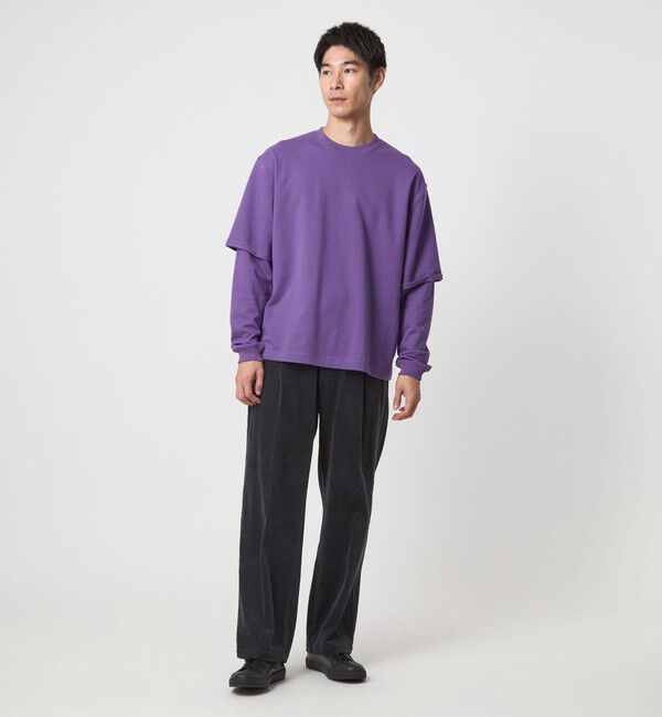 UNITED ARROWS green label relaxing「【WEB限定】＜GLR or＞フェイクレイヤード クルーネック Tシャツ カットソー」|Tシャツ・カットソー|