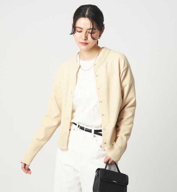 UNITED ARROWS green label relaxing「モールヤーン クルーネック カーディガン ウォッシャブル」|カーディガン|