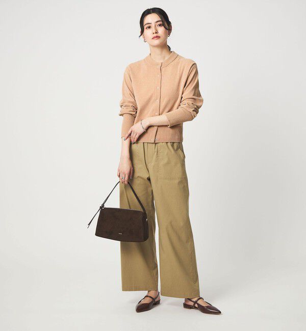 UNITED ARROWS green label relaxing「モールヤーン クルーネック カーディガン ウォッシャブル」|カーディガン|