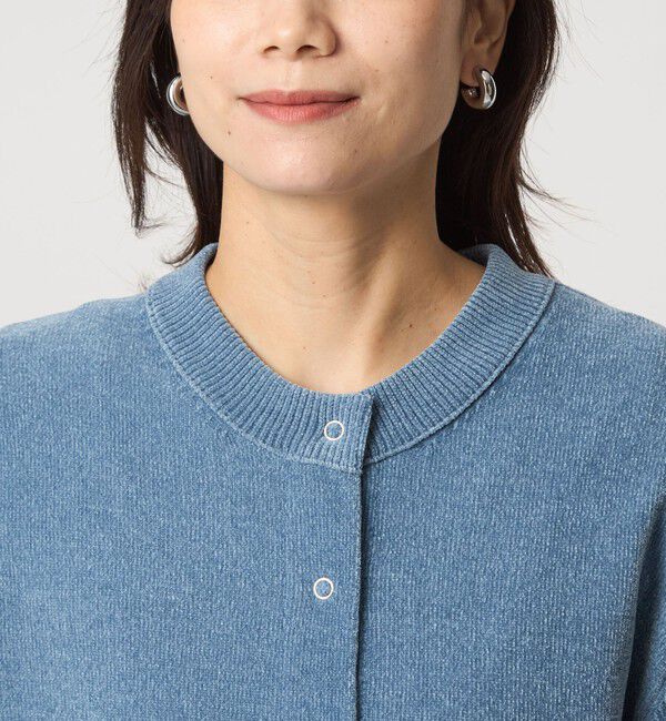 UNITED ARROWS green label relaxing「モールヤーン クルーネック カーディガン ウォッシャブル」|カーディガン|