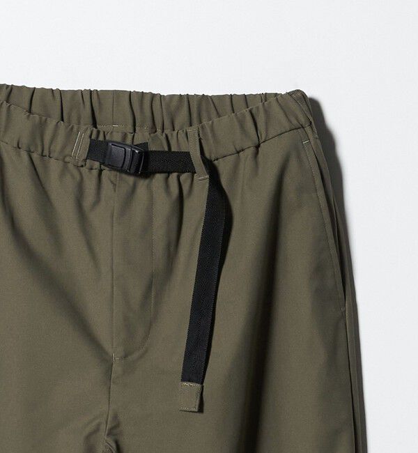 UNITED ARROWS green label relaxing「【WEB限定】ポリエステル ツイル クイックベルト W3 イージーパンツ -ストレッチ-」|チノ|