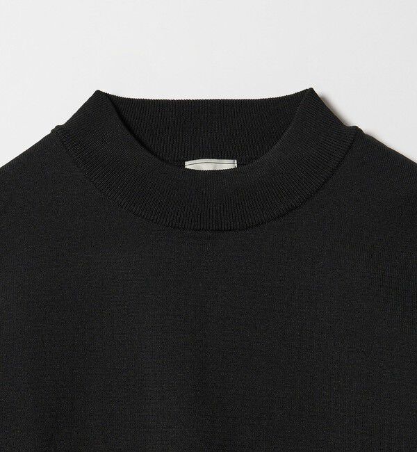 UNITED ARROWS green label relaxing「A+ ポリエステル モックネック ニット -ウォッシャブル-」|ニット・セーター|