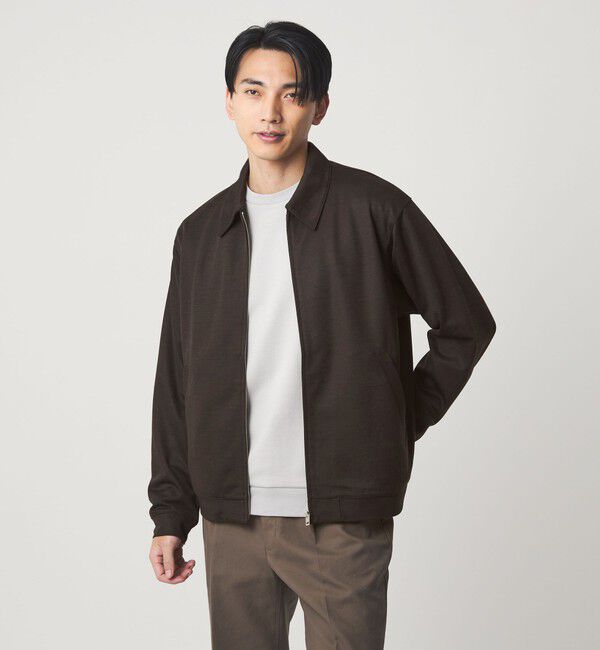 UNITED ARROWS green label relaxing「TW モクロディ ブルゾン」|ブルゾン・スタジャン|DK.BROWN