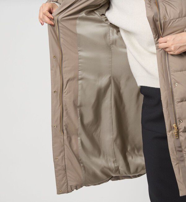 UNITED ARROWS green label relaxing「フード ロング ダウン」|ダウン|