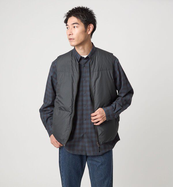 UNITED ARROWS green label relaxing「【別注】＜TAION＞ドライバーズ リバーシブル ダウン ベスト」|ダウン|